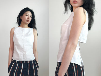 CROSS TIE TOP