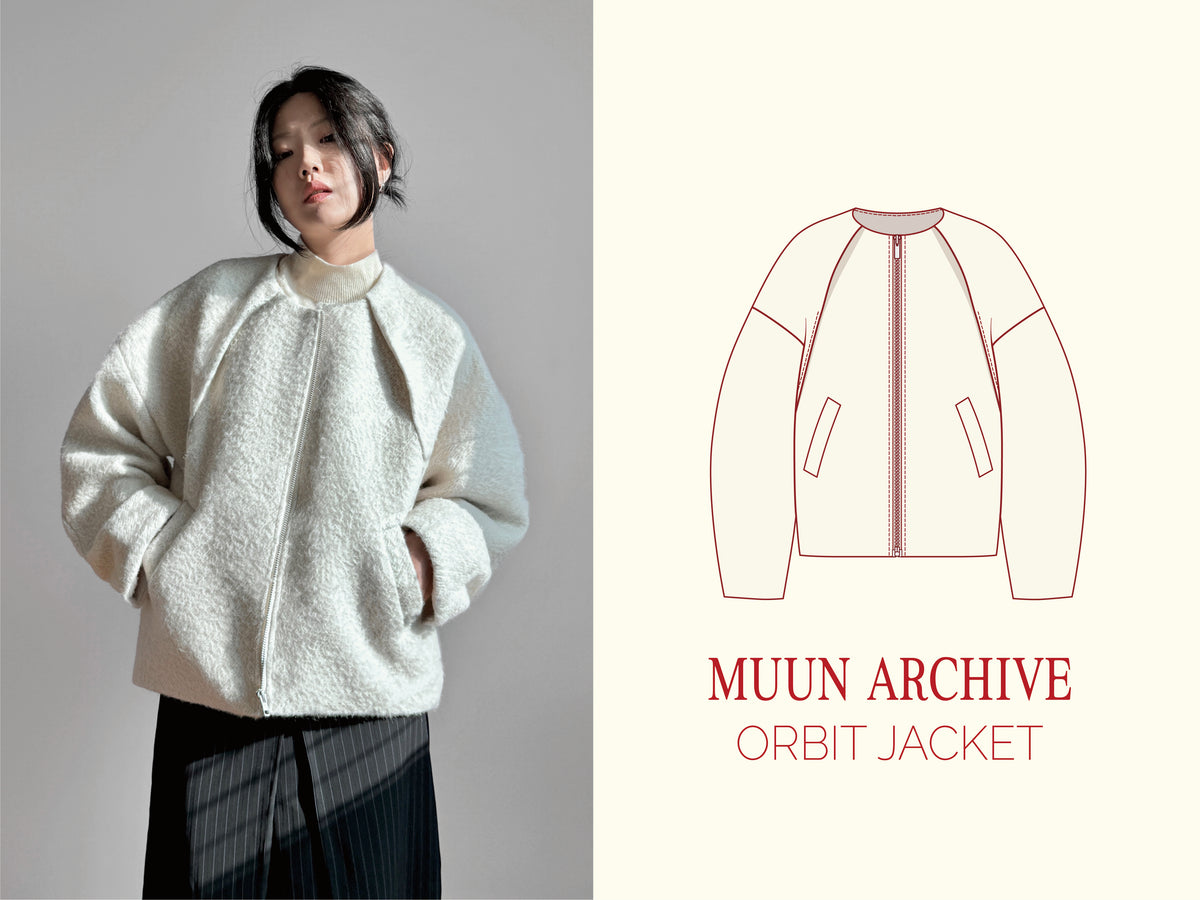 ORBIT JACKET PDF Sewing Pattern | Oversized Cocoon Sleeve Woven Jacket ...