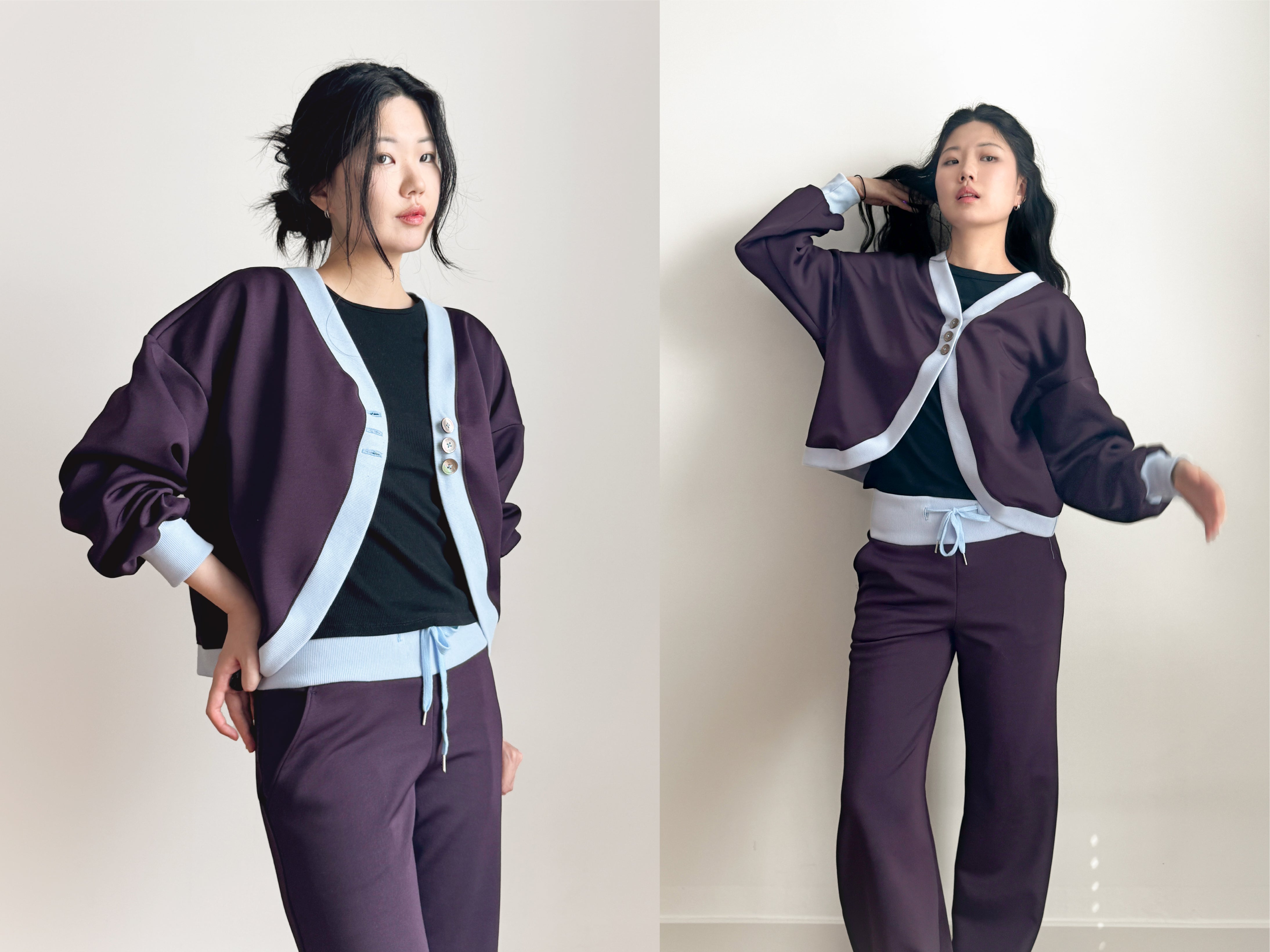 EVE CARDIGAN PDF Sewing Pattern | Relaxed FIT Jersey Knit Cardigan
